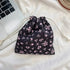 Cute Bear Cartoon Drawstring Bags Women Drawstring Packaging Pocket Cosmetic Bag Makeup Bag Large Capacity Coin Purse Coin Pouch